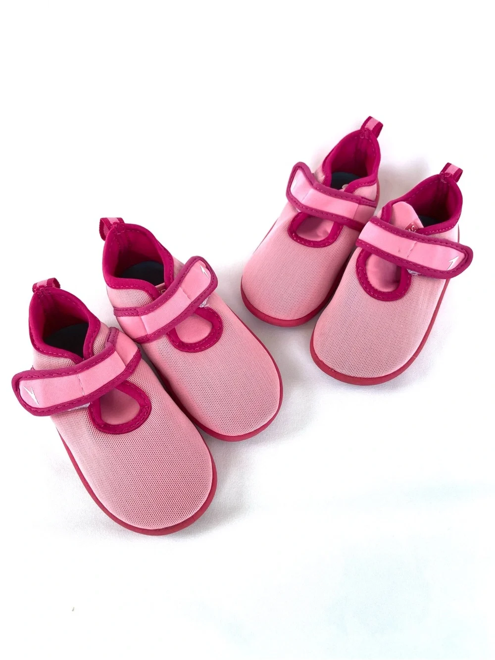 Speedo Toddler Girls Hybrid Water Shoes Pink Size M 7 8 Twin Pack Set of 2